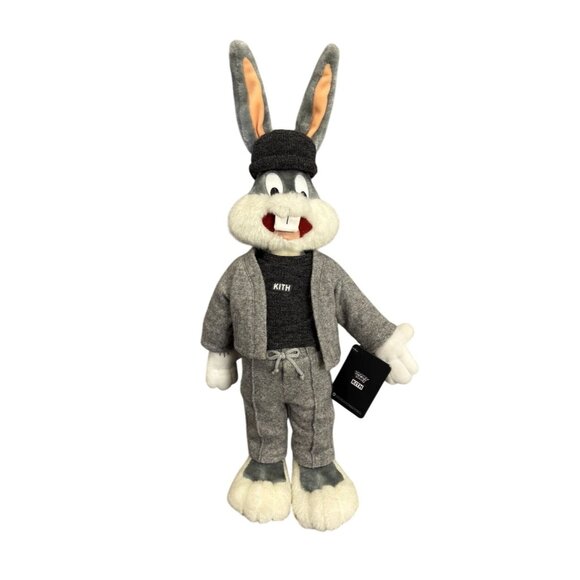 Kith x Looney Tunes 80th Anniversary Bugs Bunny Plush Toy